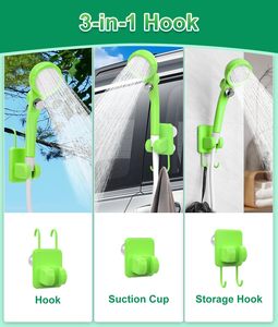 ปั๊มน้ำไฟฟ้าแบบพกพา 4500/6000/7800mAh ชาร์จผ่าน USB ติดตั้งบนพื้น PVC พร้อมหน้าจอดิจิตอล สำหรับอาบน้ำแคมป์ปิ้ง ปีนเขา ความจุ 10L/20L ใช้งานได้ทั่วไป - Product Image 3
