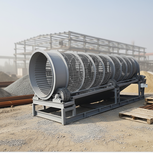 Yüksek kaliteli özelleştirilebilir agrega eleme ekipmanı ODM desteklenen römork döner titreşim silindir Trommel hız düşürücüler - Product Image 2