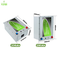 بطارية شاحنة CTS 24V LiFePO4 بسعة 206 أمبير/ساعة و 280 أمبير/ساعة، دورة عميقة، متوفرة بشعار مخصص (OEM/ODM) للشاحنات الثقيلة