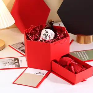 Großhandel Luxus Zylinder Craft Paper Tube Paket Runde Box, Blume Geschenk verpackung Rosen Hut Papier Blume Box