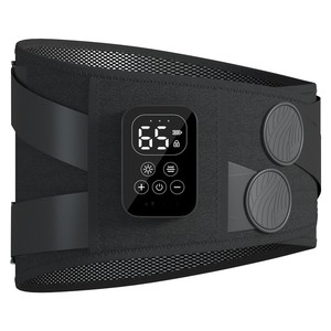 Compresse chaude portable, soutien dorsal réglable, masseur électrique chauffant pour la taille avec soutien lombaire et massage - Product Image 1
