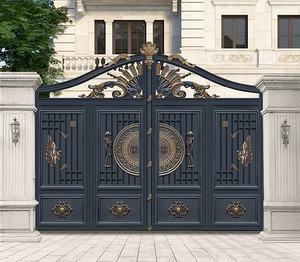 Aangepaste Europese Stijl Moderne Aluminium Poorten Voor Huizen Sierlijke Aluminium Tuinpoorten Voor Villa 'S En Landgoederen - Product Image 2