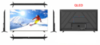 Precio Favorable, Televisor Inteligente TCL QLED 8K de 32-120 Pulgadas con HDR, Android WebOS, USB, Wi-Fi, Acabado Negro para Uso en Hoteles