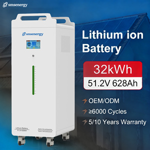 Batteria al Litio SMSenergy Easy Power 32kWh per Accumulo Energetico, Plug & <span class=keywords><strong>Play</strong></span>, con Ruote, per Garage, Fattoria, Villaggio - Product Image 1