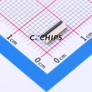 FPC-0.5HF-12PWBH10 FFC/FPC Connector SMD,P=0.5mm,Horizontal Mount Connector Flip Cover Type Double Side Contact / Top Bottom - Product Image 1