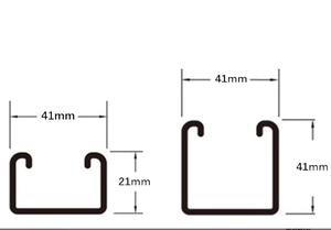 Chất lượng cao rãnh strut kênh mạ kẽm rãnh <span class=keywords><strong>C</strong></span> kênh thép - Product Image 2