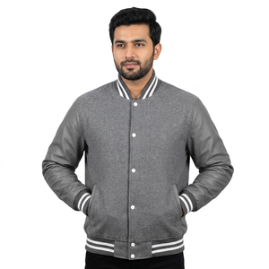 Chaqueta Varsity Ligera Reversible para Hombre, Hecha a Medida con el Último Estilo, Chaqueta de Invierno de Talla Grande Más Vendida para la Temporada de Primavera - Product Image 1