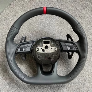 <span class=keywords><strong>Volant</strong></span> en Cuir Chaudement Vendu pour Audi S6 S7 A4 B8 B9 A5 A6 A7 <span class=keywords><strong>C7</strong></span> Q3 Q5 A3 S3 S8 R8, Accessoire Automobile - Product Image 2