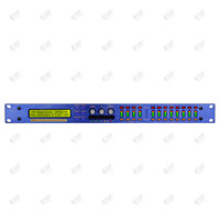 Processeur audio professionnel EIF XTA DP548, 4 entrées, 8 sorties, processeur de signal numérique, offre un traitement audio précis