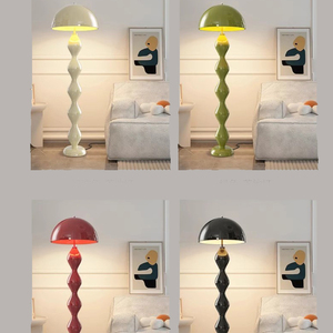 Lampe sur pied en forme de <span class=keywords><strong>champignon</strong></span>, design d'art moderne personnalisé, décoration créative pour le salon et la chambre à coucher - Product Image 2