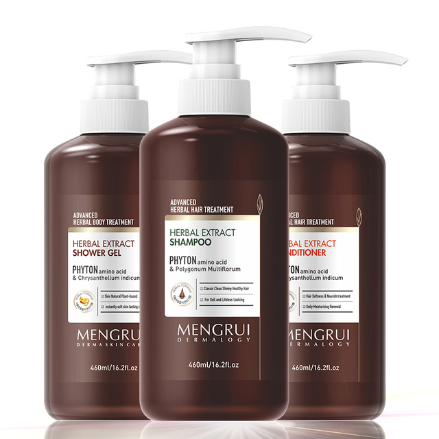 Wholesales Oem Custom logo Private Label Luxury Korea COSMETIC AWARD Plant Extract Shampoo Conditioner Care Set