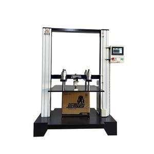 เครื่องทดสอบการบีบอัดกล่องควบคุมด้วยคอมพิวเตอร์จอแสดงผลดิจิตอลความแม่นยำสูงสำหรับการทดสอบการซ้อนกล่องกระดาษลูกฟูก - Product Image 1