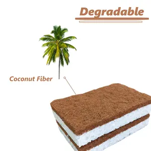 Doppelseitiger Schwamm Geschirrs pül mittel Holz zellstoff Baumwolle Küche Wasser aufnahme Kokos faser Cellulose schwamm