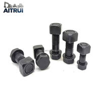318-2559 Tornillo de oruga para excavadora Caterpillar 329D 330D 325D, tornillo de oruga 12.9, tornillo de zapata de oruga M22, tornillo de eslabón de oruga