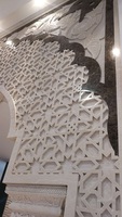 Araignée de moustique, personnalisé, pour construction de mosquée, décoration islamique, design, Sculpture, grande colonne en marbre blanc