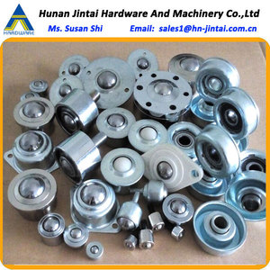 Unidad de transferencia de bolas perno hexagonal tapa de vinilo brida cubierta bandeja rodante plástico juguete tren rueda ruedas de bolas - Product Image 5