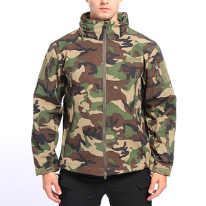 <span class=keywords><strong>Veste</strong></span> tactique <span class=keywords><strong>kaki</strong></span> personnalisée, <span class=keywords><strong>veste</strong></span> de chasse imperméable d'hiver, <span class=keywords><strong>veste</strong></span> molletonnée Softshell - Product Image 3