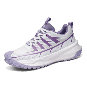 Chaussures de randonnée pour hommes, dessus en mesh respirant, semelle extérieure en caoutchouc, semelle intermédiaire en EVA, bout rond, légères, durables, chaussures de trekking d'extérieur pour l'été - Product Image 1
