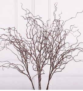 Ramo d'Albero Artificiale a Stelo Lungo, Realistico, Impermeabile, Morbido, Riutilizzabile, Verde, Marrone, Effetto <span class=keywords><strong>Legno</strong></span> Secco, Lungo per Natale - Product Image 3