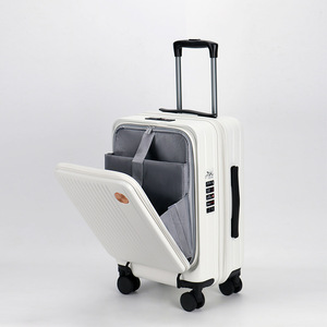 Wholesale Pre-opened 28-inch Luggage Travel Carry-on Shock-resistant Zipper Trolley case Student Travel <b>Suitcase</b> Set - Product Image 2