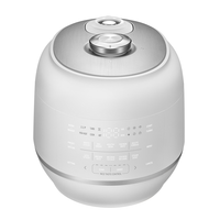 Cuiseur à riz 6 tasses 1.2 pintes IH avec chauffage par induction à haute pression, nettoyage automatique à la vapeur, guide vocal, pour la cuisson multi-grains