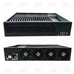 PHONEFARM Box OTG Ethernet Click Farm System Machine de carte mère pour téléphones mobiles 100 téléphones pour un S20+ S20 <span class=keywords><strong>S21</strong></span> Note20 Note10 - Product Image 4