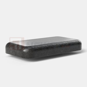 Newstar <span class=keywords><strong>Black</strong></span> Marble Living Room Mesa de centro antigua Oficina Rectangular Mesa auxiliar pequeña - Product Image 6