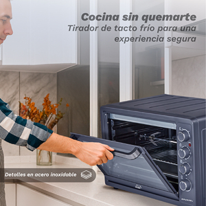 Grunkel Electric Convection Oven 63L 2200W Max <b>Heat</b> Countertop Oven - Product Image 5