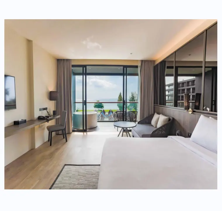 Wholesale Apartment Modern Style Villa Bedroom Sets Hotel Furniture