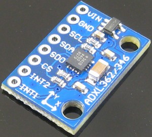 โมดูลเซ็นเซอร์มาตรความเร่ง3แกน ADXL362 GY-362พร้อม W73อินเตอร์เฟส SPI - Product Image 1