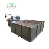 Aangepaste roestvrijstalen 100kg/u 304 commerciële voedseldroogmachine voor gember-knoflookfabriek, inclusief after-sales ondersteuning