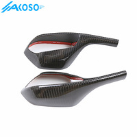 AKOSO-Couvre-rétroviseurs en fibre de carbone pur 3K pour rétroviseur latéral de moto pour BMW S1000RR 2019-2025