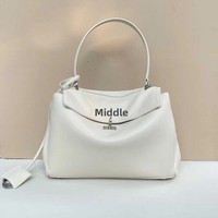Sac à bandoulière en cuir véritable pour femme, design entièrement en cuir, nouvelle collection 2026, grande capacité, fermeture éclair, doux, confortable, décontracté
