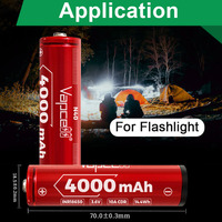 Sel Baterai Lithium Ion Vapcell N40 INR18650 4000mAh Asli Grosir untuk Paket Baterai Pasokan Jumlah Besar