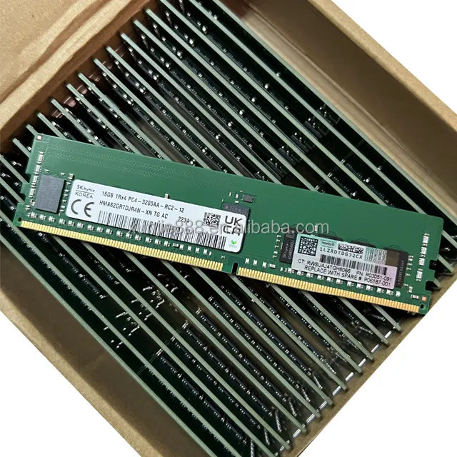 P00920-B21 16GB (1x16GB) एकल रैंक x4 DDR4-2933Mhz CAS-21-21-21 पंजीकृत स्मार्ट मेमोरी किट P00920-B21