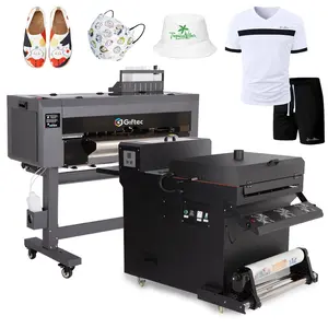 Más allá de las artesanías tradicionales Impresión textil Nueva solución Directo a película y ropa A3 A2 Impresora de inyección de tinta para camisas de tela Algodón