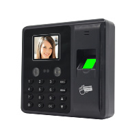 Machine de pointage des présences par reconnaissance faciale et empreintes digitales avec stockage sur carte mémoire pour plusieurs types de portes