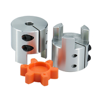 Accouplements de vilebrequin en alliage d'aluminium HLTNC Diamètre 40mm Longueur 55mm D40xL55 Accouplement en étoile pour moteur