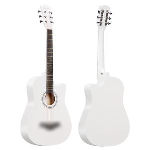 Guitarra acústica 38 pulgadas Universal Principiante Guitarra usada Guitarra <span class=keywords><strong>de</strong></span> tilo a la <span class=keywords><strong>venta</strong></span> - Product Image 2