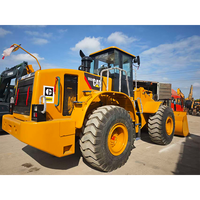 Gebrauchter CAT 966H 5-Tonnen-Radlader mit stabilem Getriebe und Anbaugeräten, kundenspezifische Anpassung möglich