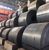 Grand stock de bobines de tôle d'acier au carbone laminées à chaud HRC Q195 Q215 Q235 Q275 Q355 SS400 A36 JIS EN pour conteneurs