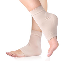 Chaussettes de compression rembourrées lavables en gel pour le soutien du tendon d'Achille, en matériau SEBS, avec protection du talon, soulagement de la bursite, toutes saisons 1