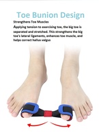 Correcteur d'oignon orteil séparé renforce les muscles des orteils soin des pieds Hallux Valgus Correction soulagement de la douleur