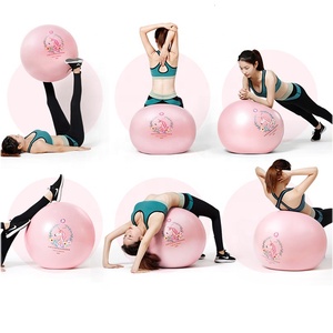 <span class=keywords><strong>Ballon</strong></span> de yoga coloré de haute qualité avec logo personnalisé de 55 <span class=keywords><strong>cm</strong></span>, vente en gros - Product Image 2