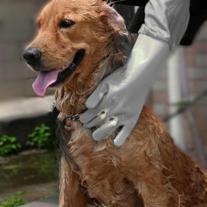 Guantes de lavado de perros, guantes de aseo de mascotas con cepillos suaves, baño y Masaje para perros y gatos, - Product Image 4