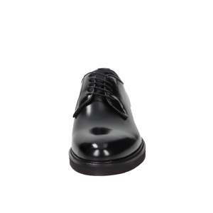 Chaussures habillées Gino Tagli Derby noires pour homme, talon de 3 cm, taille 45 - Product Image 3