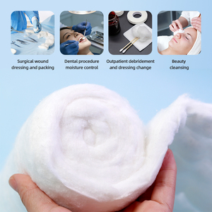 Rouleau de coton dégraissé de qualité médicale, coton absorbant chirurgical - Product Image 5