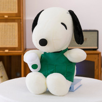 Peluche Snoopy en forme d'attache-chaussettes, poupée chien, coussin, cadeau pour machine à griffes, vente en gros