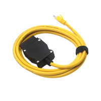 LT005 durable pour la programmation de module unique de série ou le câble de données ENET caché OBD II 16 broches mâle RJ45 avec 6 CD
