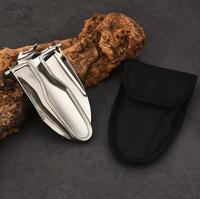 Pelle pliante Pelle pliable pour neige de voiture, pelle de camping et outil de retranchement militaire Pickax